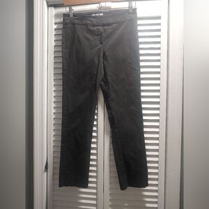 Erica Taylor Black Straight-Leg Pants / Size Large